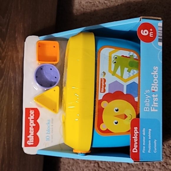 Fisher price baby’s first blocks/shapes Fisher price baby’s first blocks/shapes - Picture 1 of 10